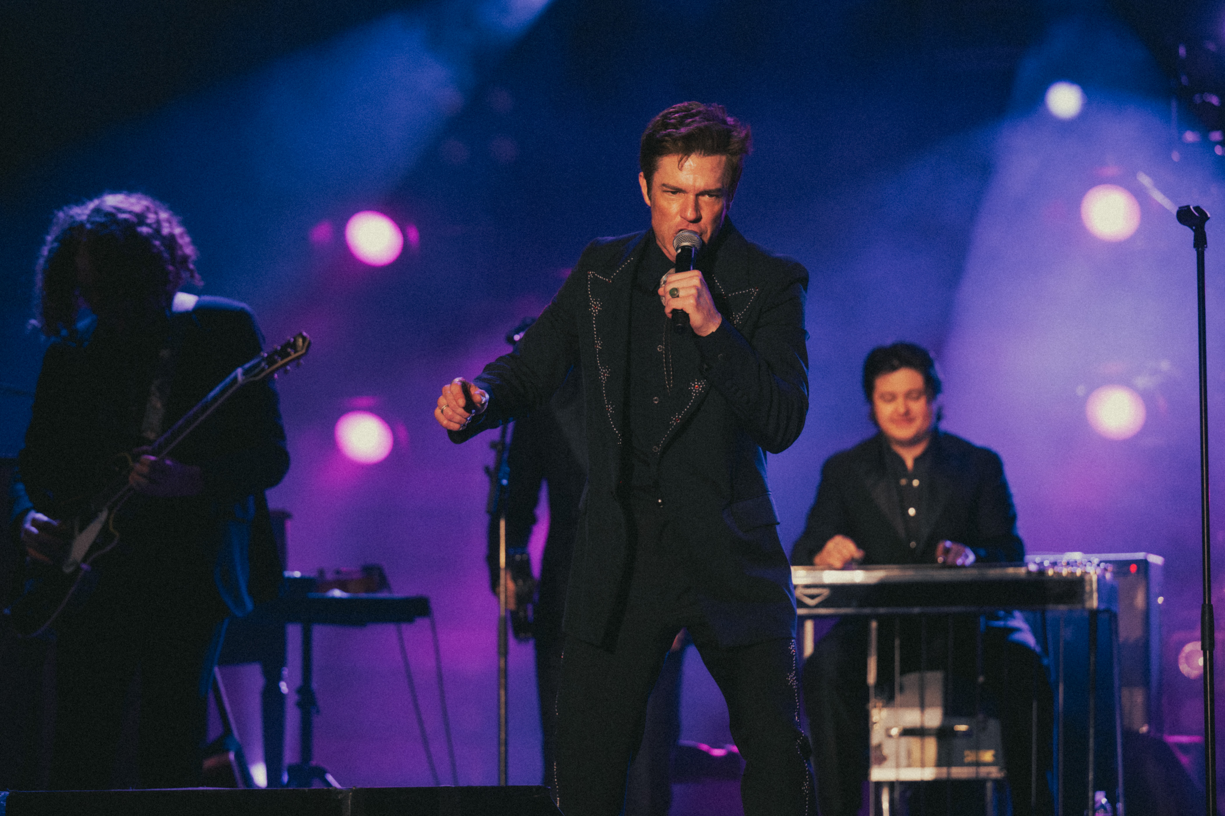 Brandon Flowers at Red Butte Garden in Salt Lake City.