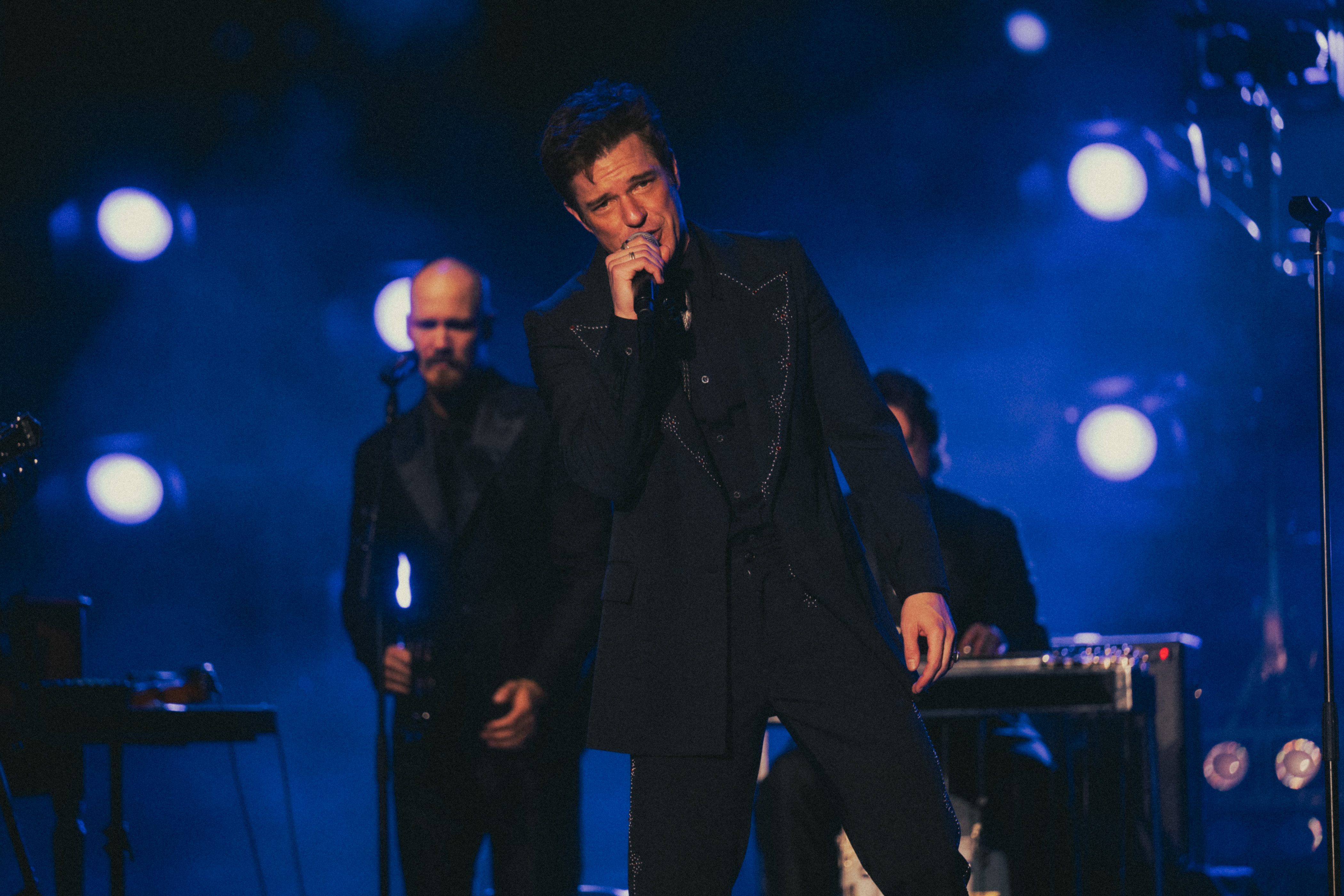 Brandon Flowers at Red Butte Garden in Salt Lake City.