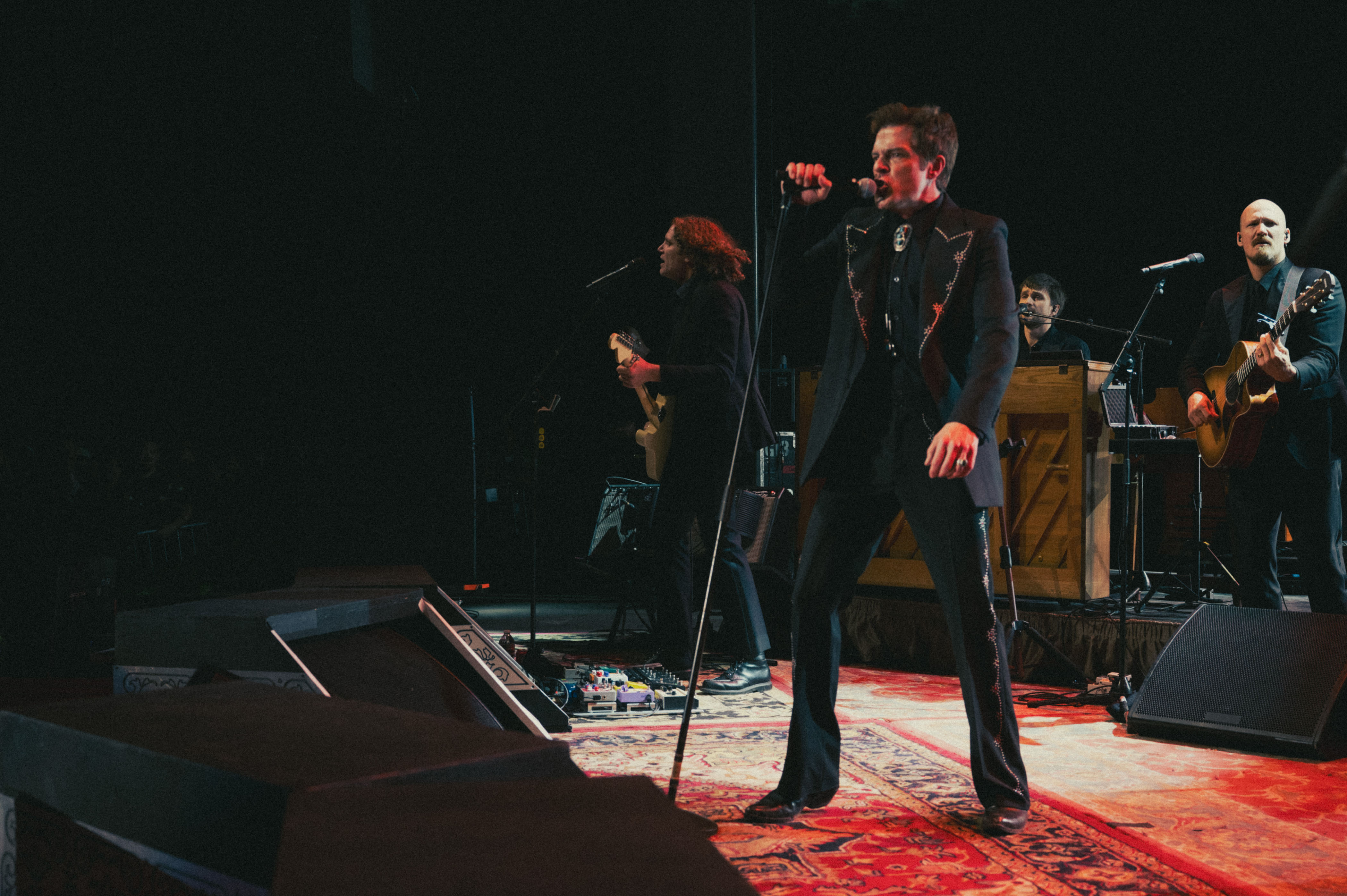 Brandon Flowers at Red Butte Garden in Salt Lake City.