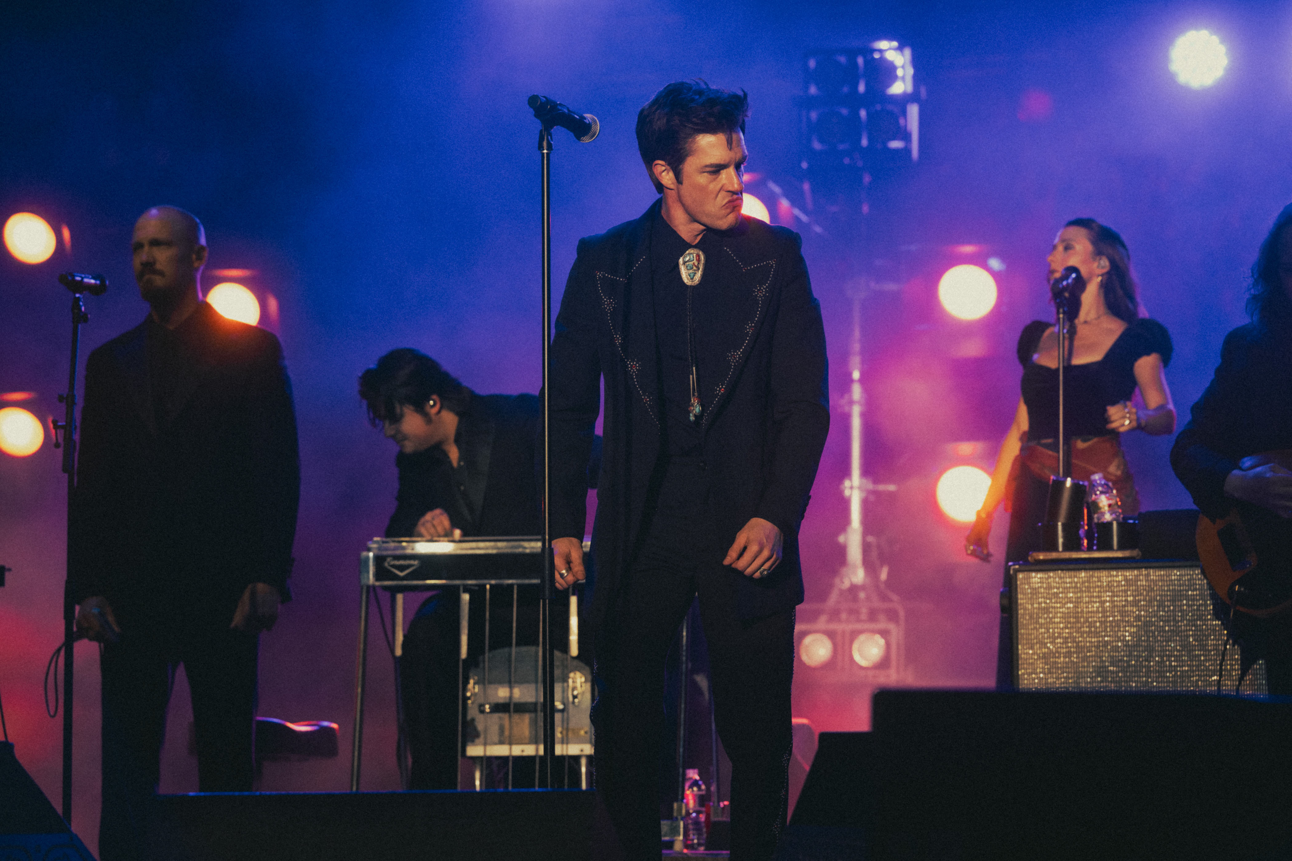 Brandon Flowers at Red Butte Garden in Salt Lake City.