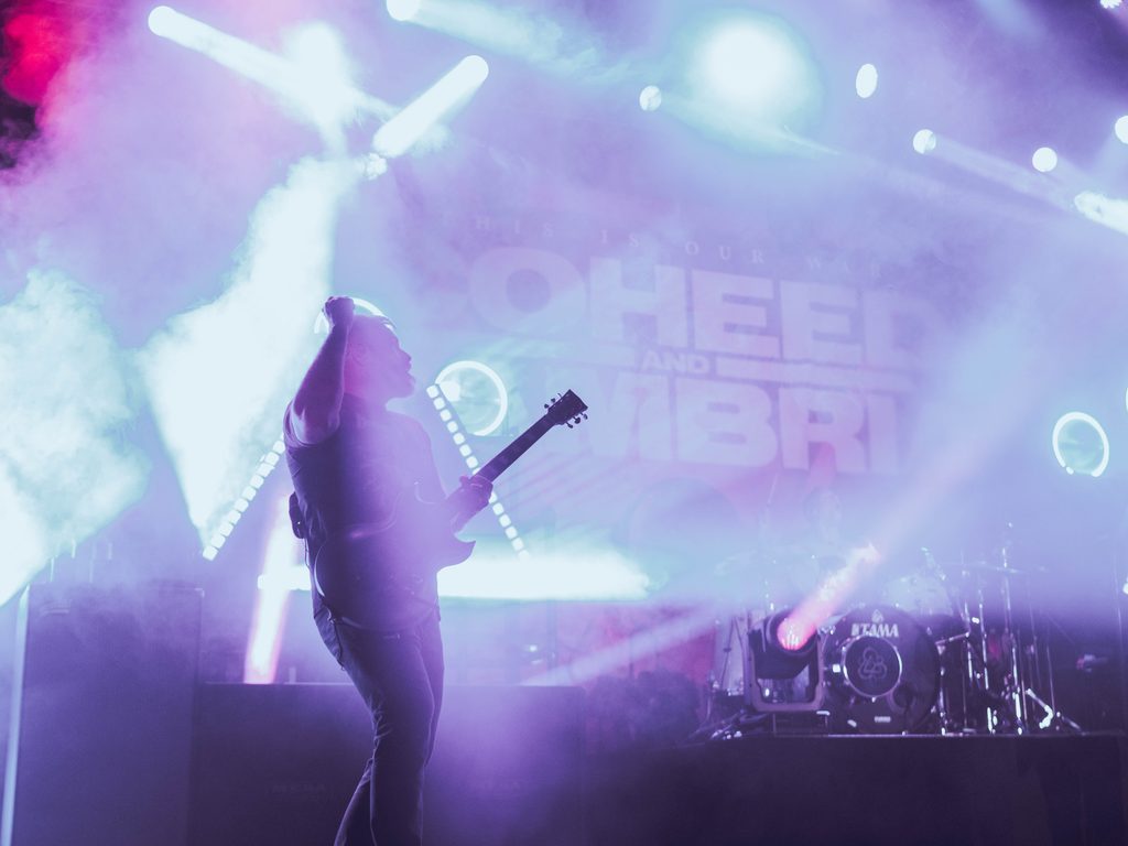 Coheed and Cambria at The Complex in Salt Lake City.