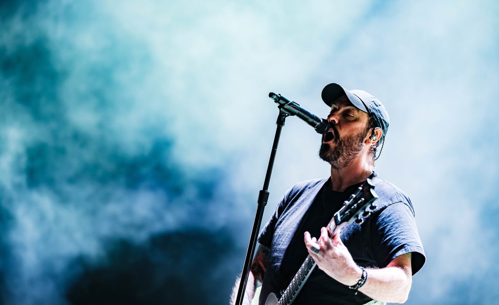 Breaking Benjamin at Utah First Credit Union Amphitheatre in Utah.